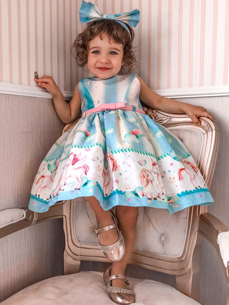 Vestido Taci Unicórnio - Kids Vestido Taci Unicórnio - Kids